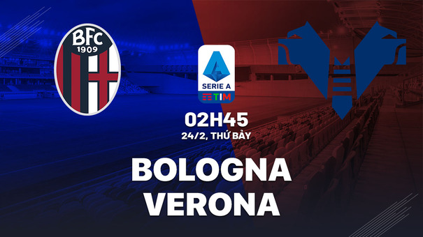 Bologna vs Verona 2h45 ngày 24/2 (Serie A 2023/24) Cho đến giờ, hẳn số người cho rằng Bologna chỉ là "hiện tượng nhất thời" ở mùa giải năm nay đã giảm đi trông thấy bởi đơn giản đội bóng dưới quyền HLV Thiago Motta càng chơi càng thuyết phục. Thắng lợi 2-1 mới đây ngay trên sân của Lazio đã là khúc khải hoàn thứ 4 liên tiếp của đội bóng vùng Emilia-Romagna tại sân chơi số 1 Italia. Hãy đến KUBET cá cược bóng đá để biết thêm thông tin nhé .