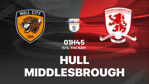 Nhận định bóng đá Hull vs Middlesbrough 1h45 ngày 11/4 (Hạng nhất Anh 2023/24). Hãy đến KUBET cá cược bóng đá để biết thêm thông tin nhé .