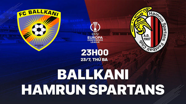 Nhận định Ballkani vs Hamrun Spartans 23h00 ngày 23/7 (Conference League 2024/25). Hãy đến KUBET cá cược bóng đá .