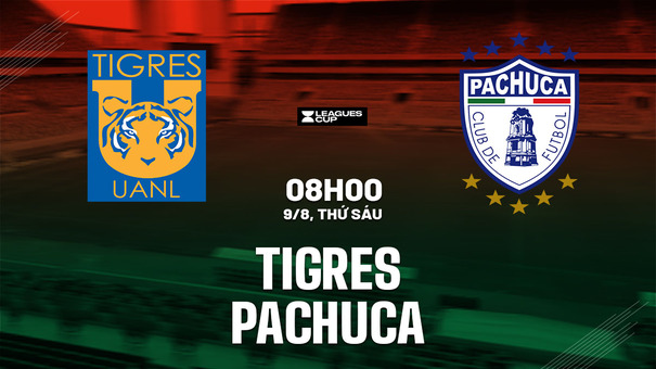 Nhận định bóng đá Tigres vs Pachuca 8h00 ngày 9/8 (Leagues Cup 2024). Hãy đến KUBET cá cược bóng đá .